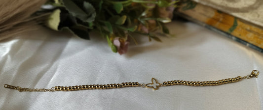 Golden Flutter Bracelet ✨🦋 🤍