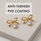 Amour Bow Dangles
