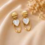 Celestia Heart Drop Earrings