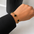 Noir Clover Luxe Bracelet