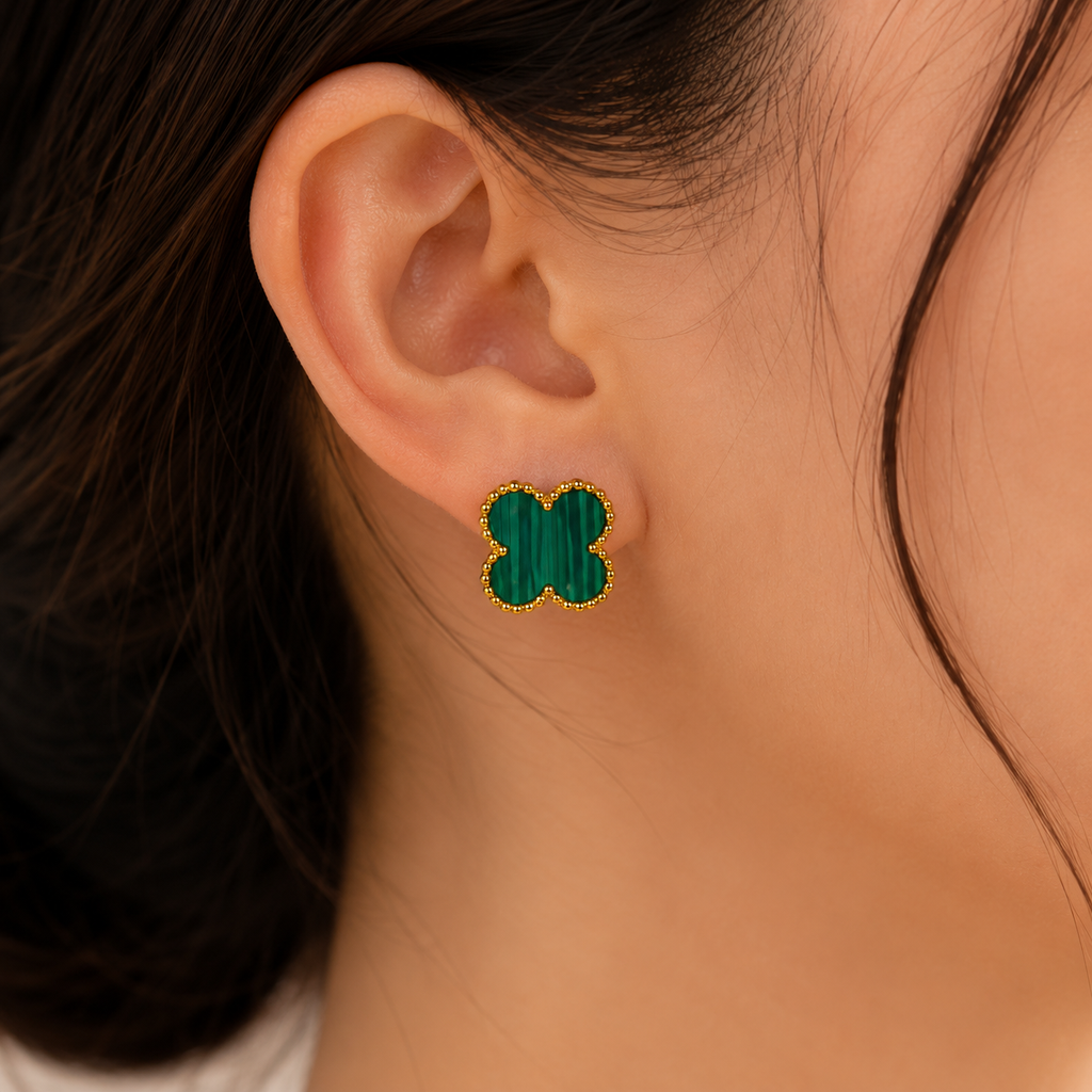 Vert Clover Earrings