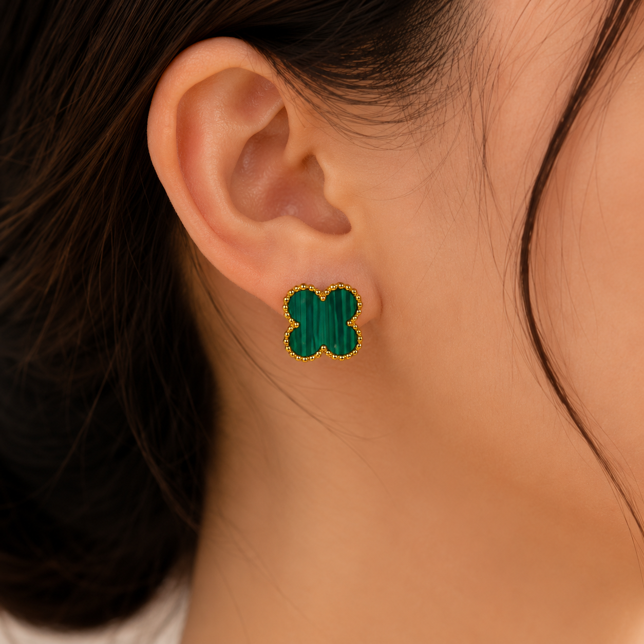 Vert Clover Earrings