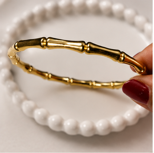 Bamboo Grace Bangle ✨