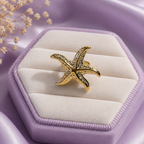 Ocean Starfish Statement Ring