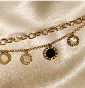 Roman Glow Charm Bracelet ✨💫