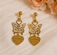 Flutter Love Drop Earring 🦋✨
