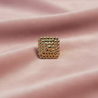 Luxe Weave Statement Ring