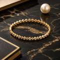 The Celestia Diamond-Dot Bangle