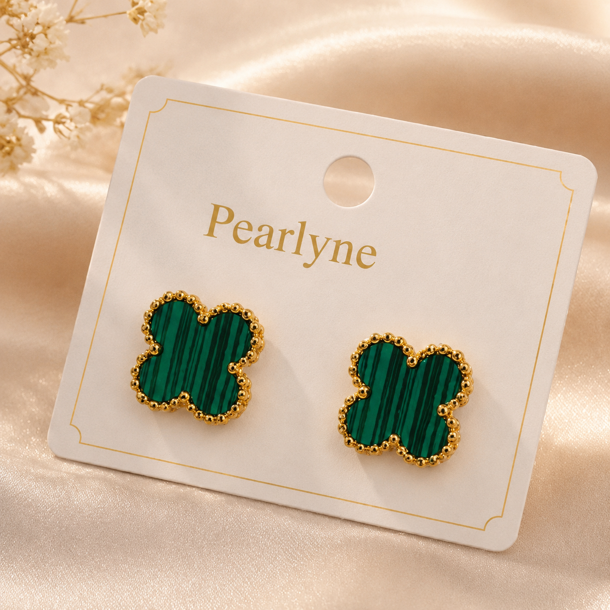 Vert Clover Earrings